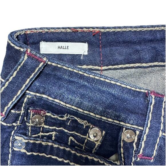 True Religion Halle Big T Dark Wash Denim Jeans Womens size 29 - Picture 4 of 12